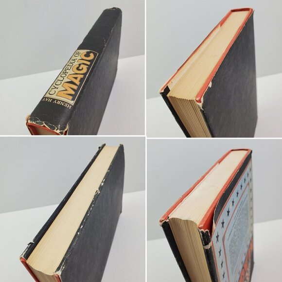 Cyclopedia Magic Book Henry Hay Hardcover Vintage 1949 Cover Wear First Edition - Picture 8 of 9